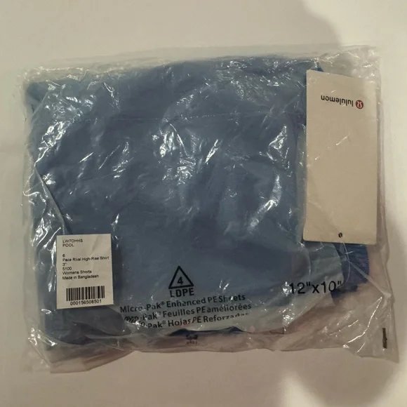 Lululemon Pace Rival High-Rise Short 3" NWT size 6 poolside - Picture 4 of 4